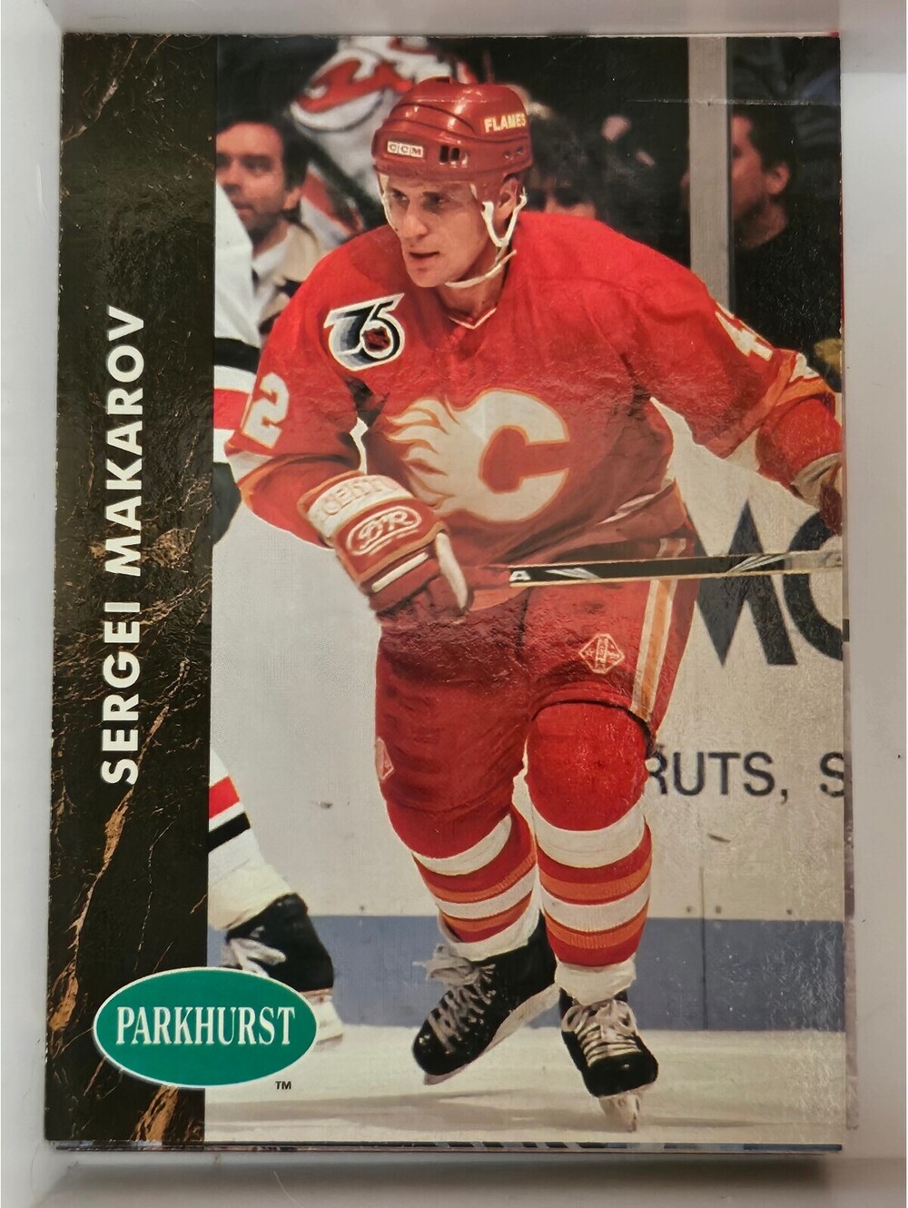 1991-92 Parkhurst #247 Sergei Makarov Calgary Flames - NHL Hockey